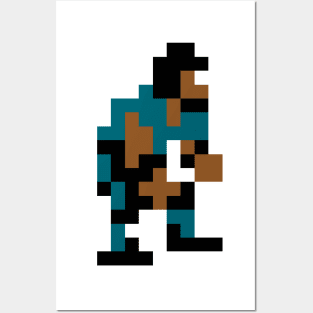 8-Bit Linebacker - Jacksonville Posters and Art